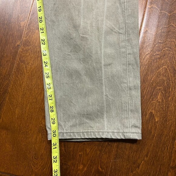 Levi's 501 XX Shrink To Fit Tan Classic Straight Leg Denim Jeans Men's 34 x 30 - Picture 7 of 8